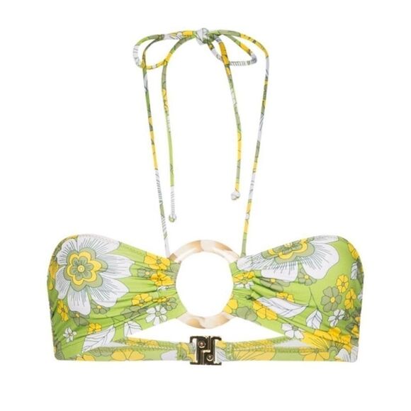 NEW! “Flower Power” Halterneck Bikini Top ☮️ - Picture 6 of 9